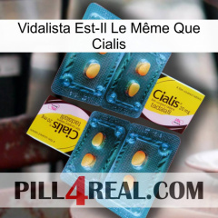Vidalista Est-Il Le Même Que Cialis cialis5